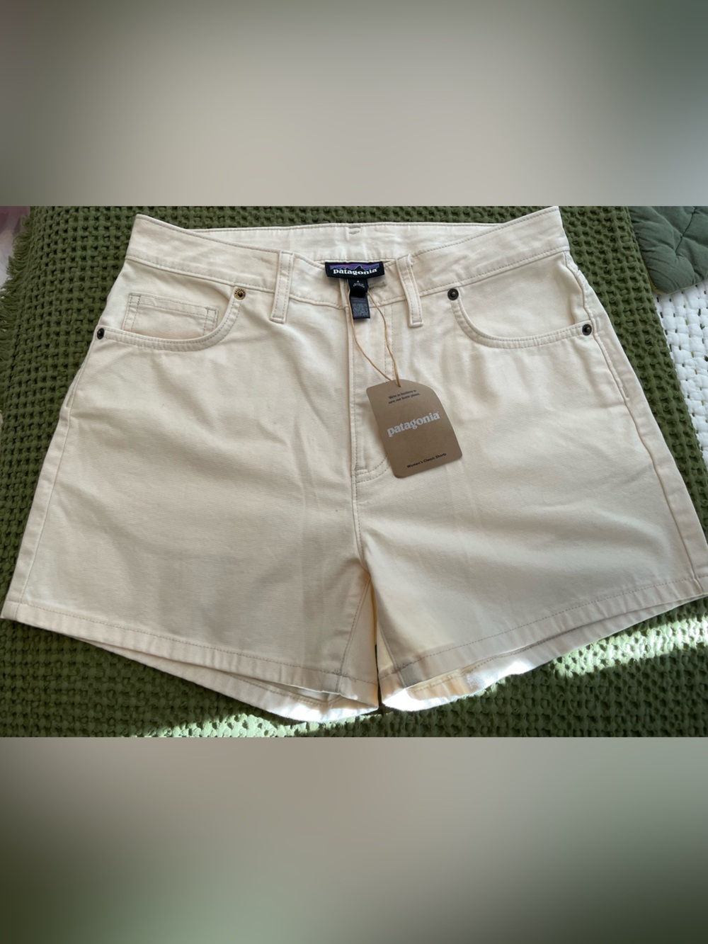 NWT Patagonia Women’s Cream Shorts
